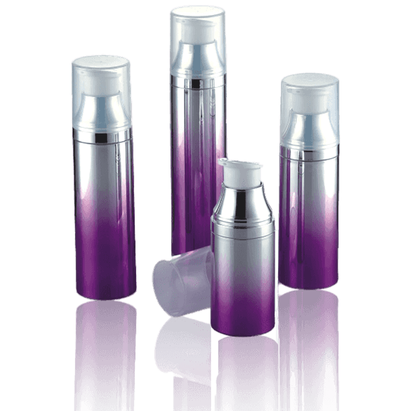 50ML-120ML Purple gradient Airless Cosmetic Bottle-HS-017C