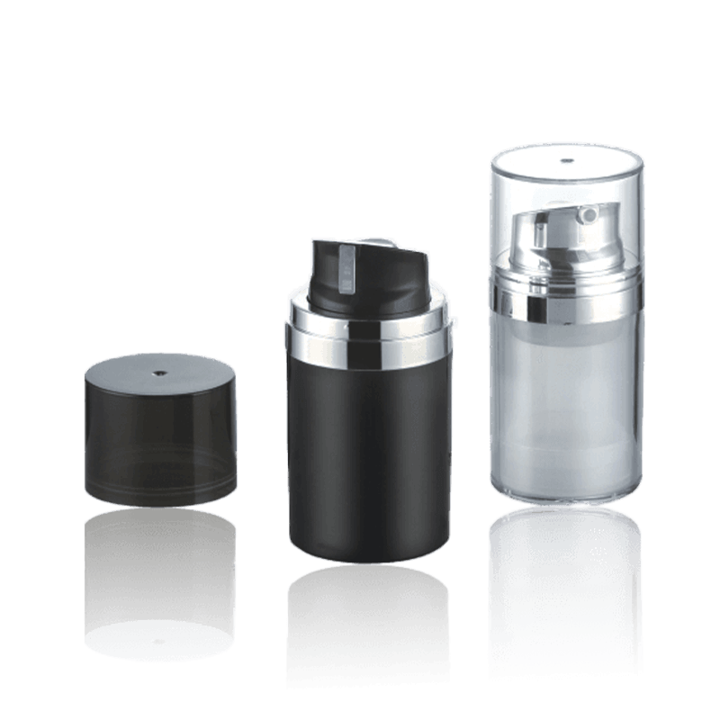 50ML itim na mini Airless Bottle-HS-028A