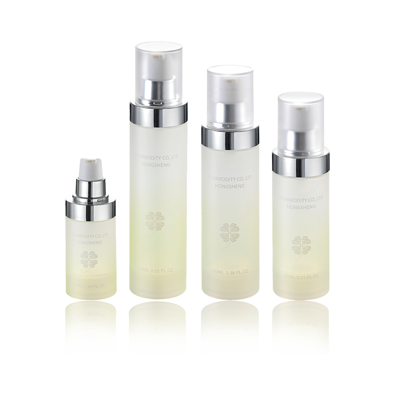 50ML-120ML Airless Bottle Travel Bottles Lotion Dispenser HS-017B