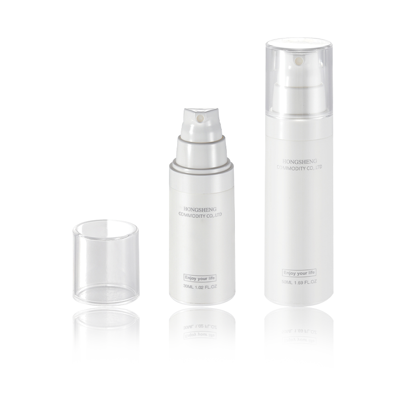 30ML 50ML Airless Bottle Leak Proof Refillable jar para sa Mga Toiletries HS-021B