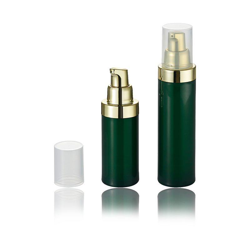 30ML 50ML Green matte Airless Bottle dispenser HS-029B