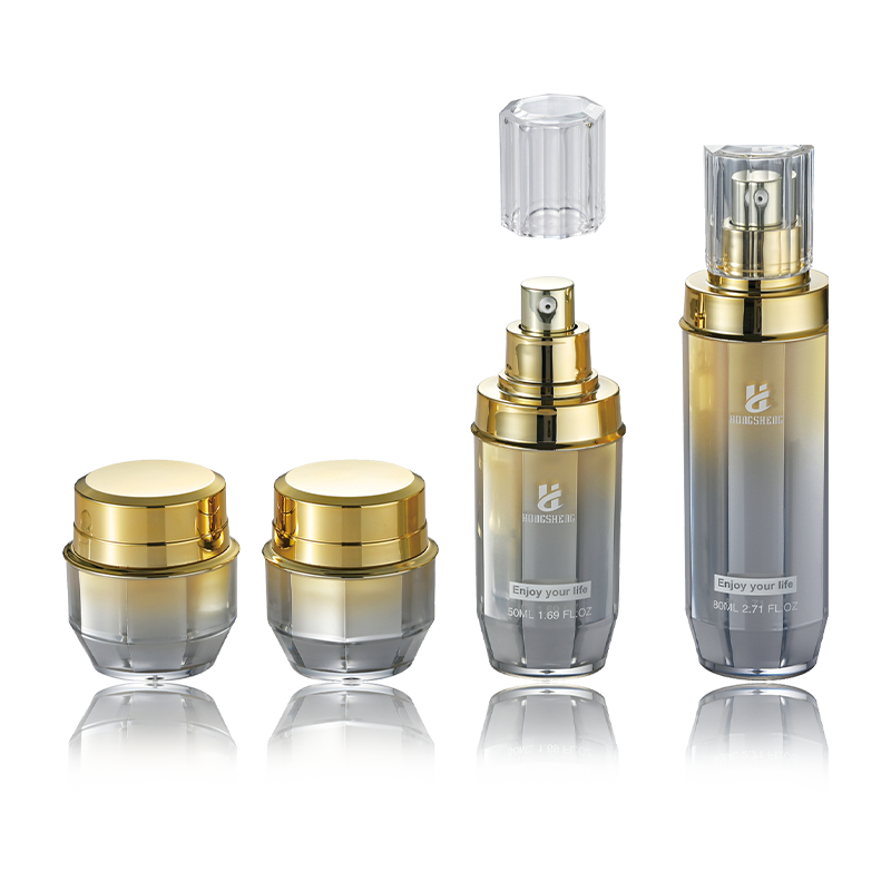 20ML-80ML Minimalist na linyang Airless Bottle-HS-031A