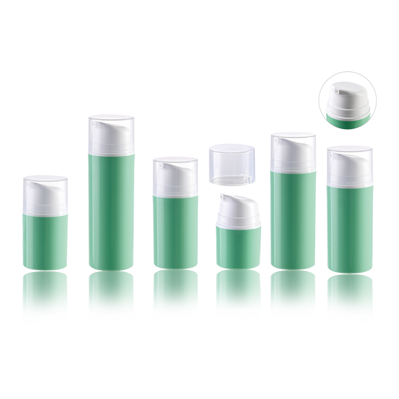 HS-037B Eco-Friendly Cosmetic Vacuum Serum Plastic Airless Pump Bote para sa Mga Cream at Lotion