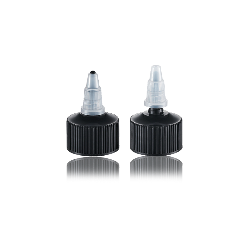 Black precision quantitative cosmetic twist top caps-HY-CP-18