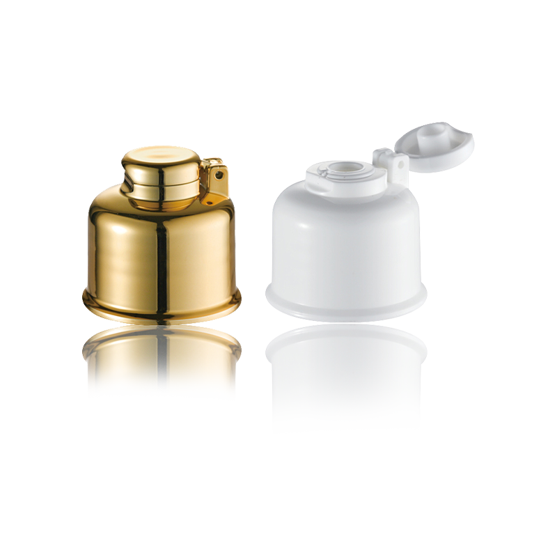 HY-F22 cosmetic packing puti/ginto 24/410 flip top cap aluminum cap