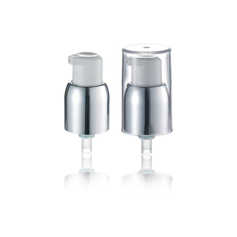 Matte Silver cosmetic pump head Liquid Distributor-HY20A-10