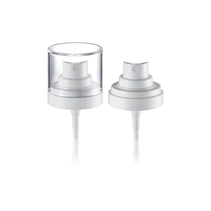 HY32B-55 cosmetic white color lotion pump 32/410 half cap